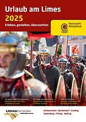 Titelblatt Unterkunftsverzeichnis 2025 der Limesgemeinden